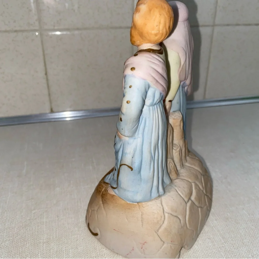 Flambro‎ VTG Fine Porcelain Holy Family figurine Christmas Decoration NO Light